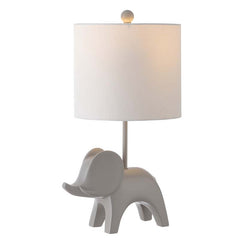 Ceramic Animal Table Lamp - Gray, Elephant