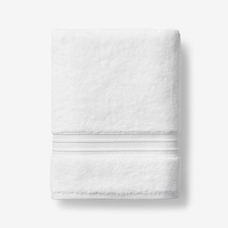 Cotton & TENCEL™ Lyocell Bath Towel - White