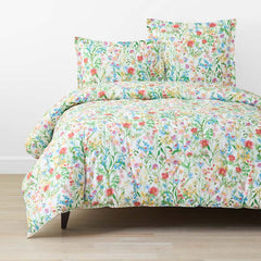 Garden Symphony Classic Cool Cotton Percale Comforter - Multi, King/Cal. King