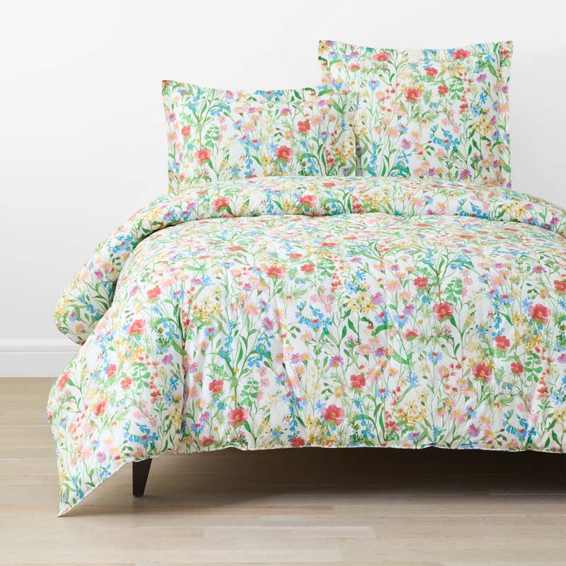 Garden Symphony Classic Cool Cotton Percale Comforter - Multi, Twin/Twin XL