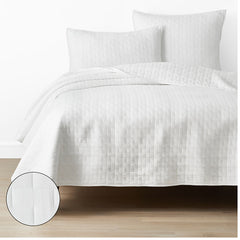 Air Layer Quilt - White, Twin/Twin XL