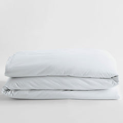 Classic Smooth Wrinkle-Free Sateen Bed Duvet Cover - Blue Shale, Full