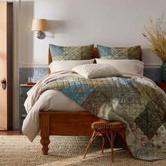 Brushed Cotton Sham - Sand, Euro