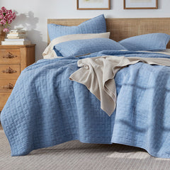 Air Layer Quilt - Denim Blue, Full/Queen