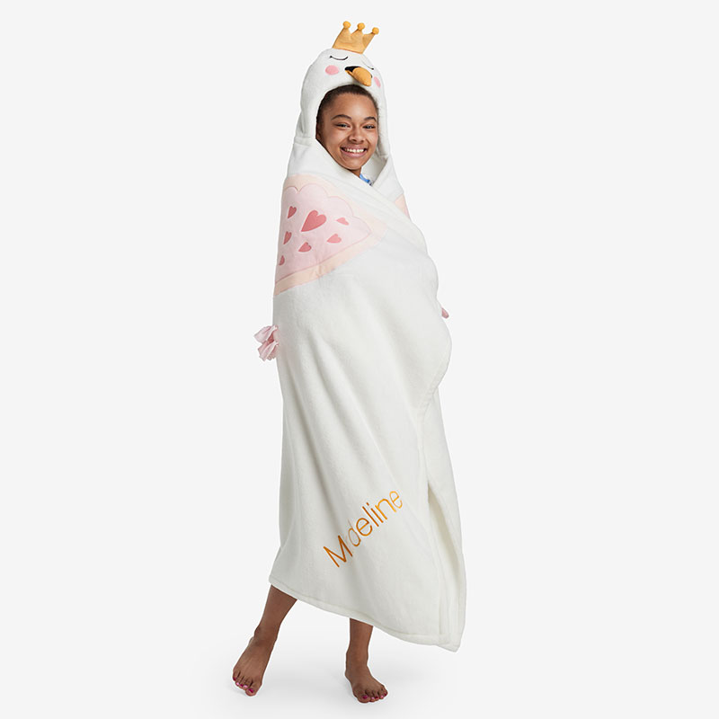Plush Character Throw - Swan Princess