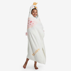 Plush Character Throw - Swan Princess