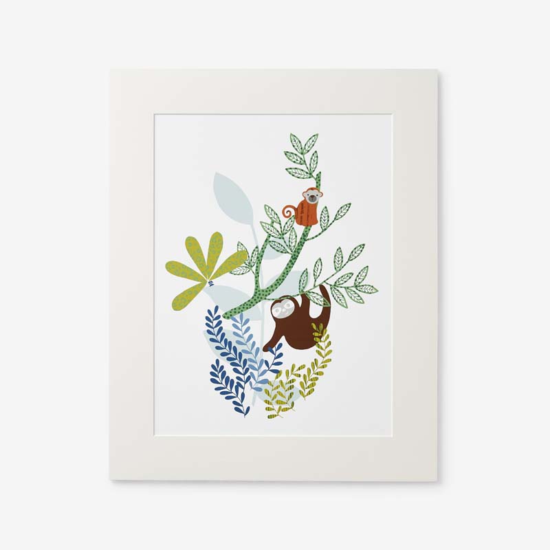 Jungle Wall Art - Brown