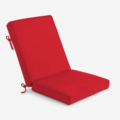 Chair & Seatback Cushion - Jockey Red