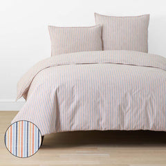Ari Stripe Duvet Cover - Multi, Twin/Twin XL