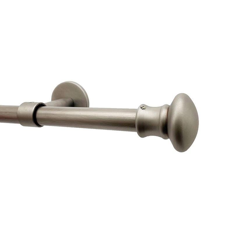 Scepter Finial and .75" diameter Rod Set - Pewter, 144"