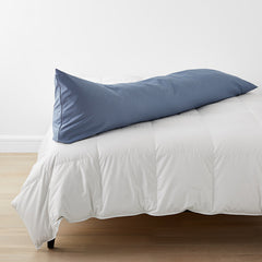 Classic Smooth Wrinkle-Free Sateen Body Pillow Cover - Infinity Blue