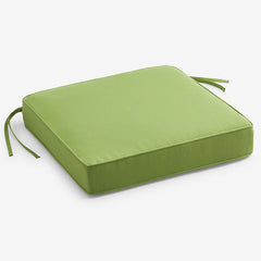 Replacement Boxed Edge Chair Cushion - Ginkgo, 21 in. x 19 in.