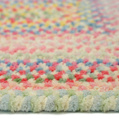 Garden Stripe Reversible Braided Cotton Rug - Multi, 2' x 3'