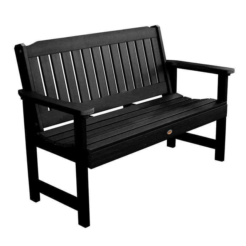 Garden Bench  -  Black, 5'