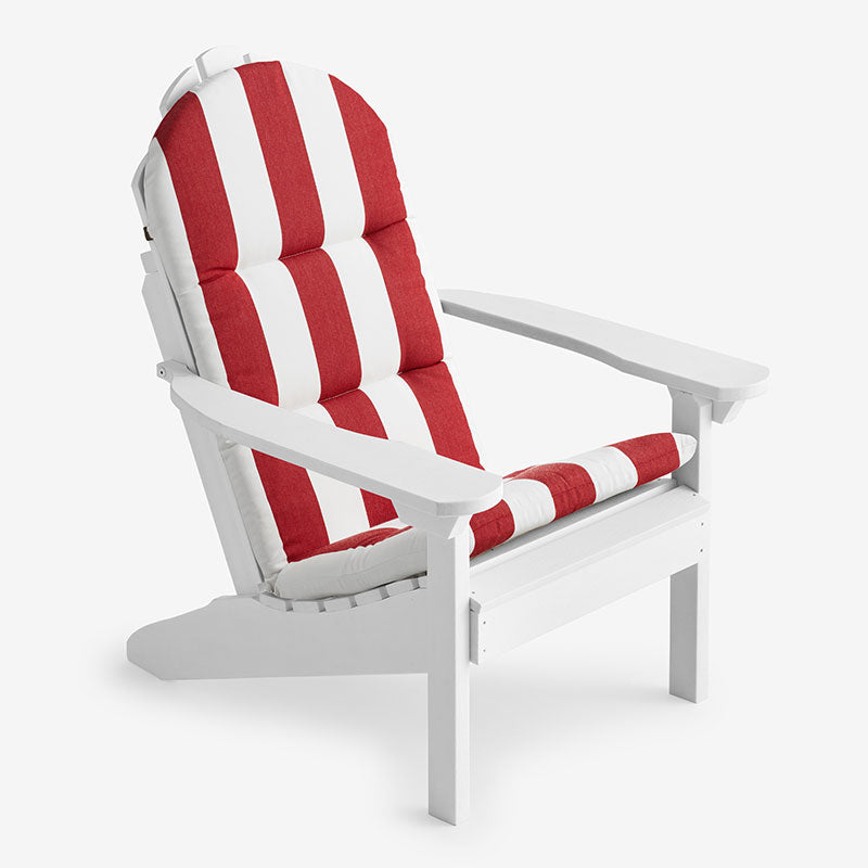 Adirondack Chair Cushion - Cabana Jockey Red