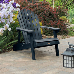 Folding and Reclining Adirondack Chair -  Navy