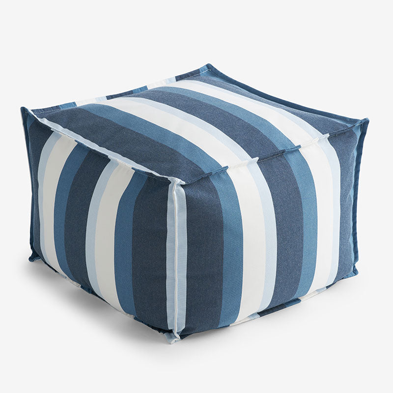 Indoor/Outdoor Pouf - Gateway Coast, Medium