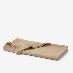 Cotton Weave Throw - Sand