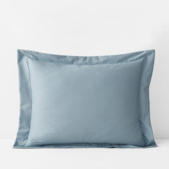Classic Smooth Wrinkle-Free Sateen Sham - Blue Shale, Standard