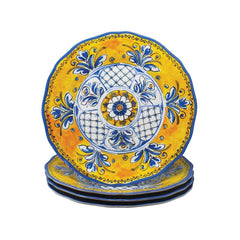 Benidorm Salad Plates, Set of 4 - Yellow