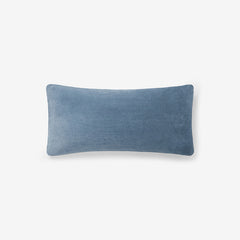 Decorative Lumbar Pillow Cover - Slate Blue, 14 in. x 30 in.