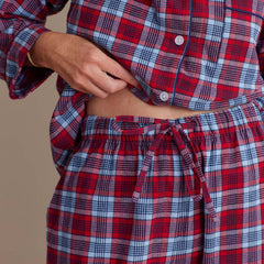 Family Flannel Women's Button-Down Pajama Set - Nantucket, XXXL