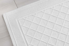 Flatwoven Textured Bath Mat - Diamond, 21 in. x 34 in.