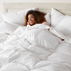 Premium Down and Wool Comforter - White, King/Cal King