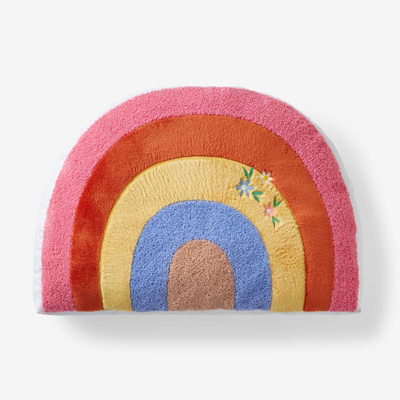 Decorative Shaped Pillow - Rainbow