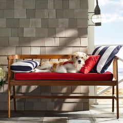 Bench Cushion - Jockey Red