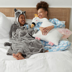 Plush Character Pillow - Raccoon