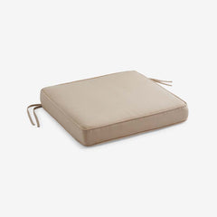 Rain Boxed Edge Replacement Chair Cushion - Antique Beige, 16 in. x 15 in.