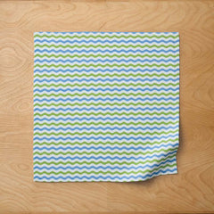 Arienna Wave Napkins, Set of 4 - Green Multi