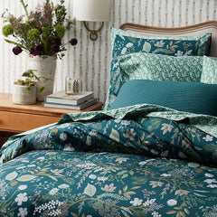 Juniper Forest Classic Smooth Sateen Sham - Navy, King