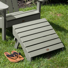 Adirondack Folding Ottoman - Eucalyptus