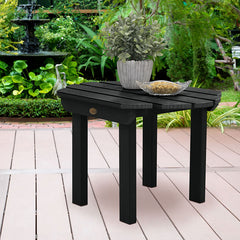 Garden Side Table -  Black