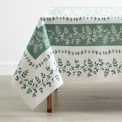 Climbing Vines Tablecloth - Green, 70 in. x 108 in.