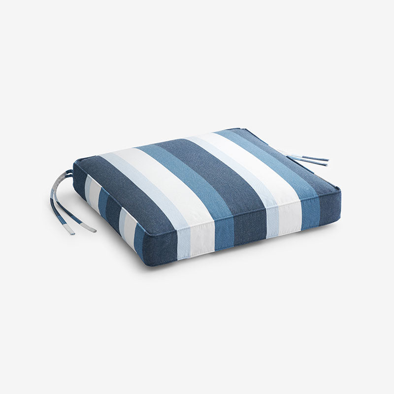 Replacement Boxed Edge Chair Cushion - Gateway Coast, 16 in. x 15 in.