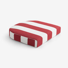 Contour Chair Cushion - Cabana Jockey Red, 18 in. x 18 in.