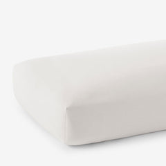 Premium Ultra-Cozy Cotton Velvet Flannel Fitted Bed Sheet - Cream, Twin XL