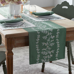 Climbing Vines Napkins, Set of 4 - Green