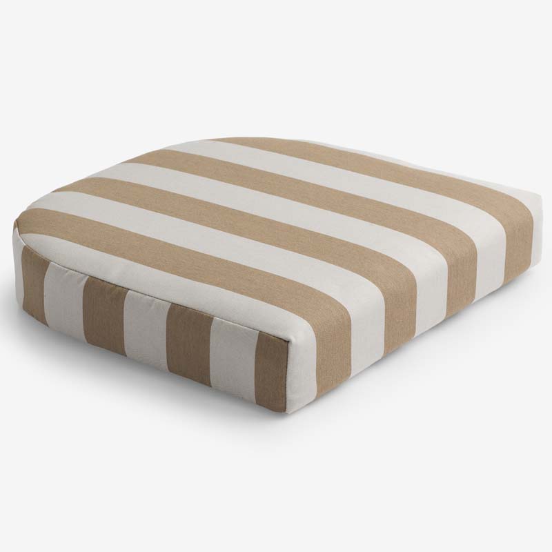 Contour Chair Cushion - Maxim Heatherbeige, 21 in . x 19 in.