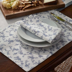 Floral Napkins, Set of 4 - Tapestry Vine