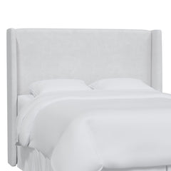 Gramercy Velvet Headboard - White