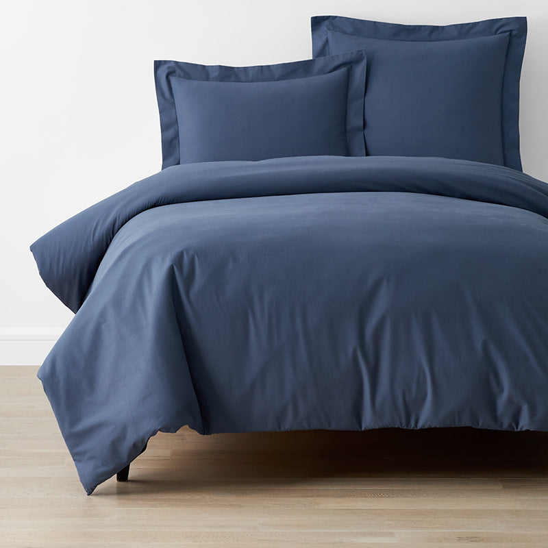 Brushed Cotton Duvet Cover - Blue, Twin XL