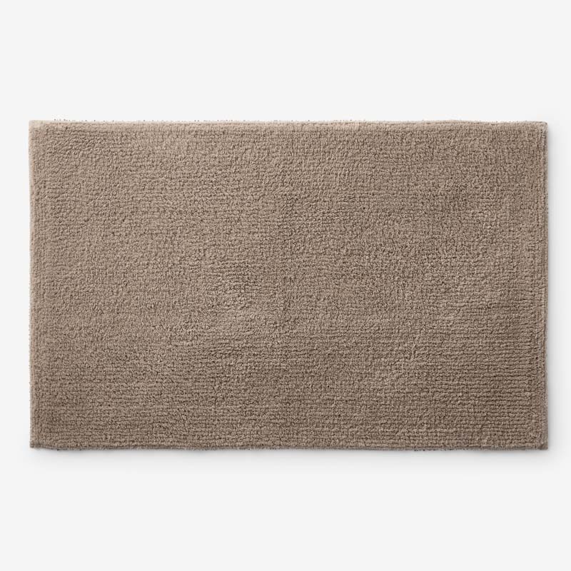 Plush Spa Solid Bath Rug - Mocha, 21 in. x 34 in.