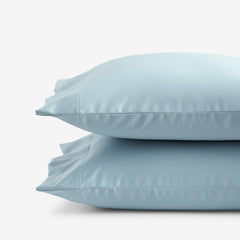 Premium Smooth Supima® Cotton Wrinkle-Free Sateen Pillowcase Set - Cloud, Standard