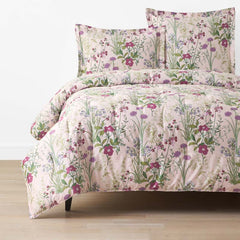 Bloom Meadow Classic Smooth Sateen Comforter - Blush, Full/Queen