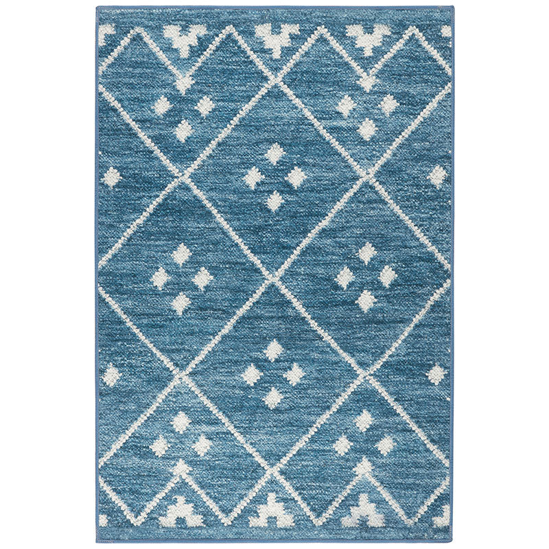 Kota Washable Rug - Indigo, 2' x 3'