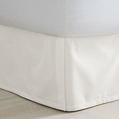 Classic Smooth Wrinkle-Free Sateen Bed Skirt - Creme, King